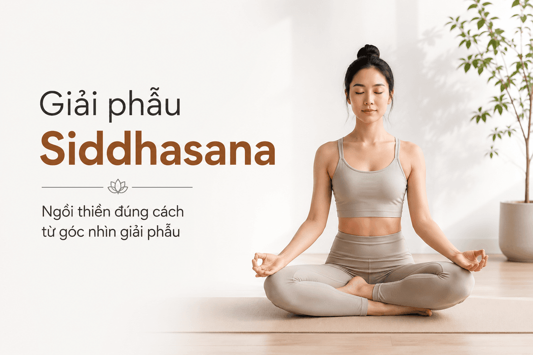 Tư thế Toàn Thiện (Siddhasana): Hướng dẫn đúng kỹ thuật theo giải phẫu học Tư thế Toàn Thiện (Siddhasana): Hướng dẫn đúng kỹ thuật theo giải phẫu học